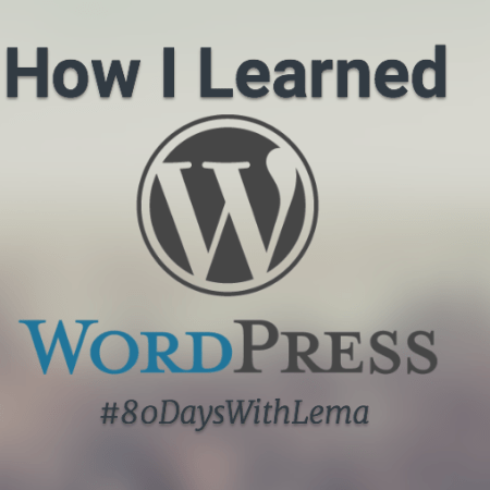 how i learned wordpress